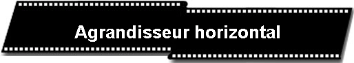Agrandisseur horizontal