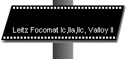 Leitz Focomat Ic,IIa,IIc, Valloy II